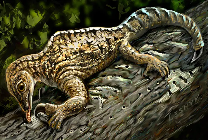 Drepanosaurus Leshyk 1big yale
