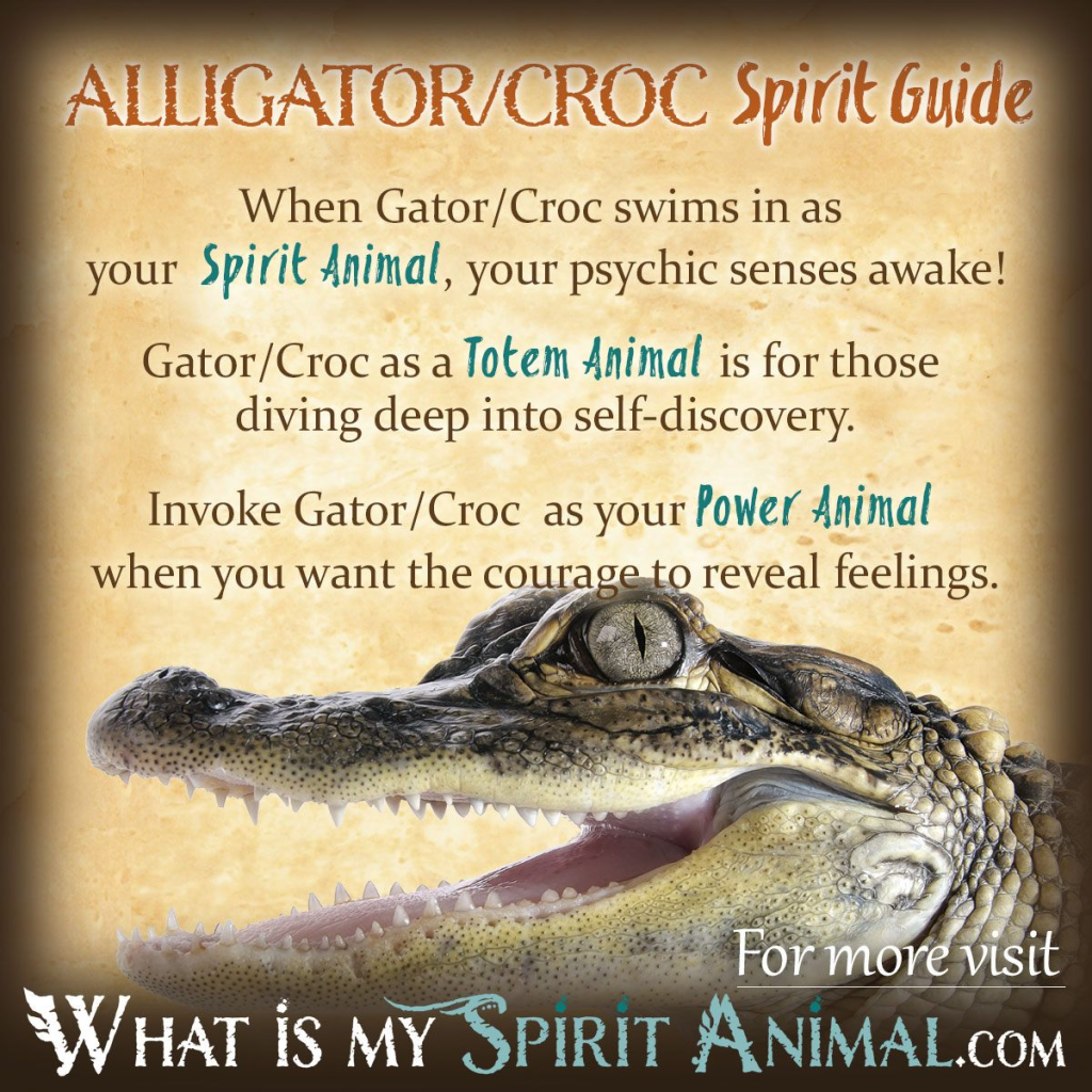 alligator spirit totem power ani 1 1